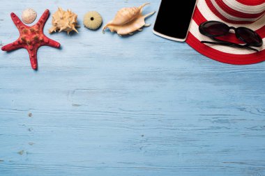 Yaz nesneler için tatil Tema 