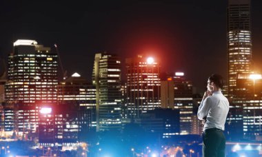 işadamı gece city adlı görünümlü çanta