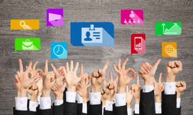 El hareketleri ve simgeler kümesi