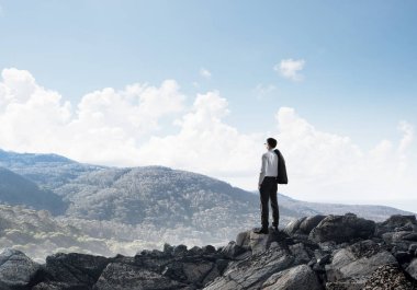 Başarı kavramı zirvesine ulaşmak 