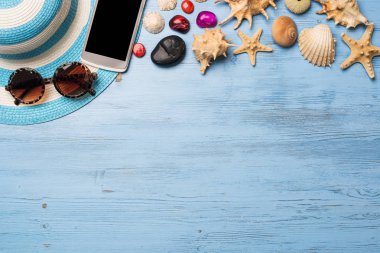 Yaz nesneler için tatil Tema 