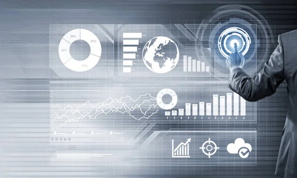 Senin iş kavramı için yenilikçi teknoloji