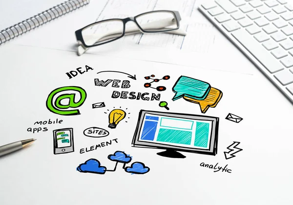 Ağ ortamı arkaplanı