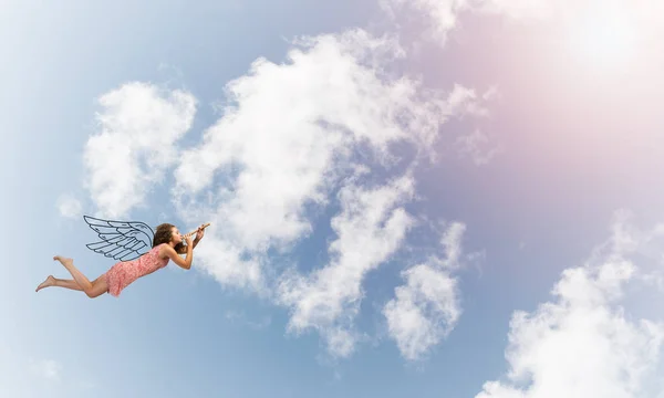 Wanneer je bent jong en gratis — Stockfoto