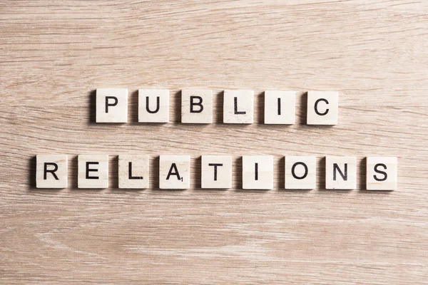 Samenleving en public relations Concept — Stockfoto