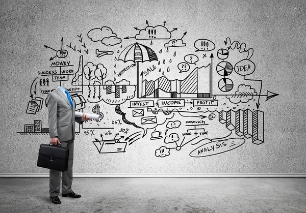 işadamı baş olmadan