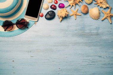 Yaz nesneler için tatil Tema 