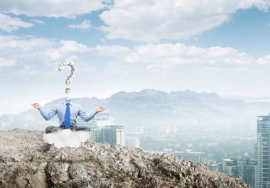 Sakin ol ve çözüm kavramı bulmak