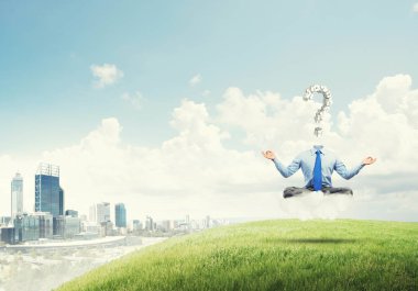 Sakin ol ve çözüm kavramı bulmak