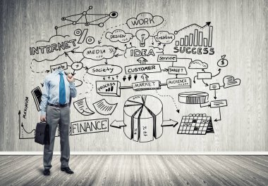 işadamı baş olmadan