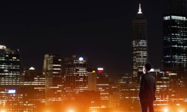 işadamı gece city adlı görünümlü çanta