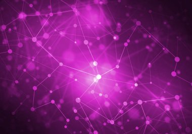 Soyut bağlantı yapısı arka plan