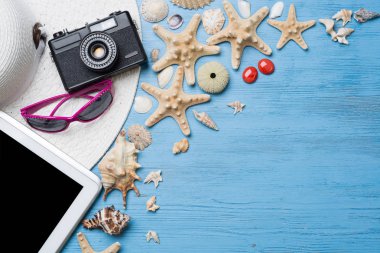 Yaz nesneler için tatil Tema 