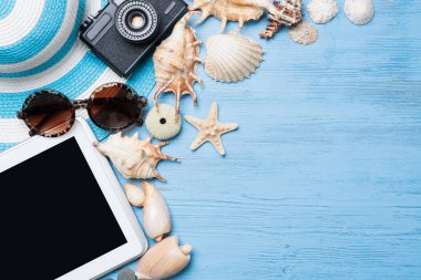 Yaz nesneler için tatil Tema 