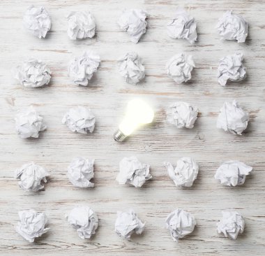 Senin olağanüstü parlak fikir kavramı