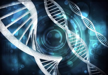DNA molekülleri arka plan