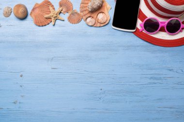 Yaz nesneler için tatil Tema 