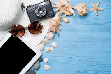 Yaz nesneler için tatil Tema 