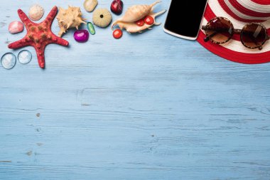 Yaz nesneler için tatil Tema 