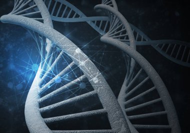 DNA molekülleri arka plan