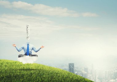 Sakin ol ve çözüm kavramı bulmak