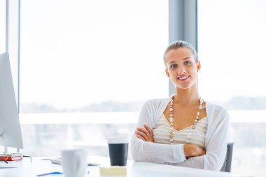 Zarif ofis çalışanı