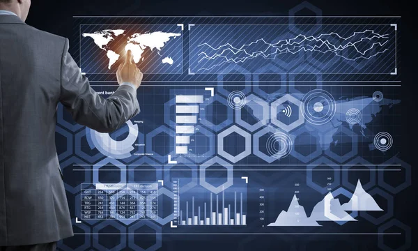 Senin iş kavramı için yenilikçi teknoloji