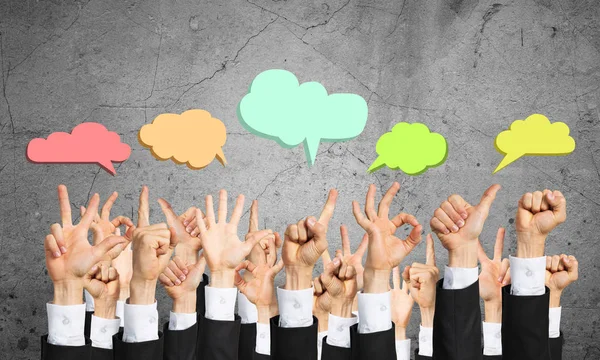 El hareketleri ve simgeler kümesi