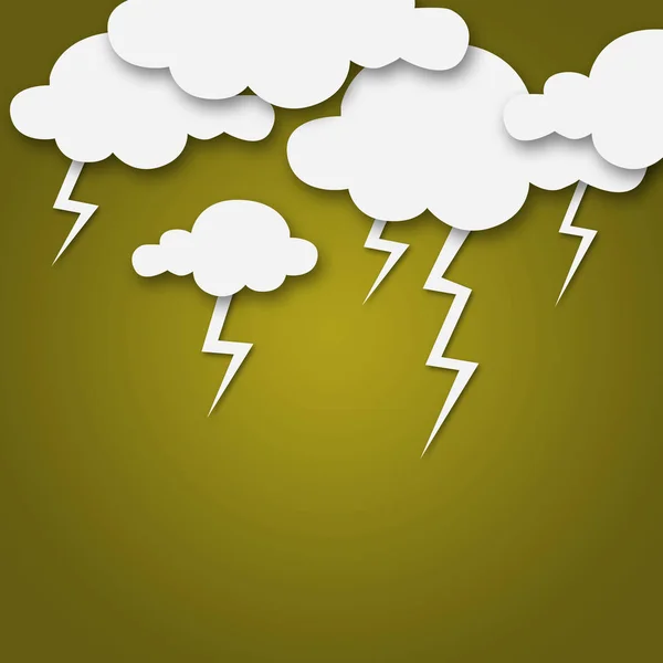 Wetter Cartoon Hintergrund — Stockfoto