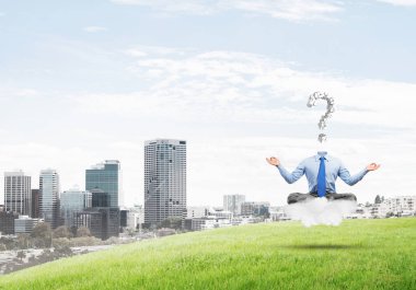 Sakin ol ve çözüm kavramı bulmak