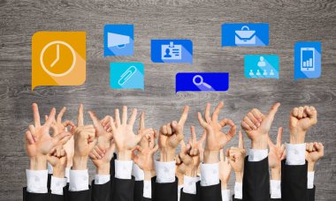 El hareketleri ve simgeler kümesi