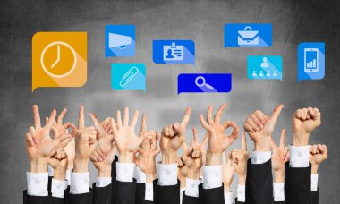 El hareketleri ve simgeler kümesi