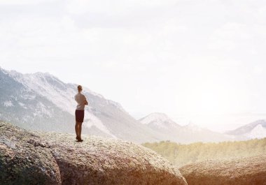 Başarı kavramı zirvesine ulaşmak