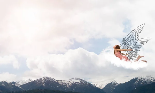 Cuando eres joven y libre — Foto de Stock