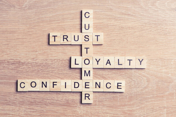 концепция представлена кроссвордом
 