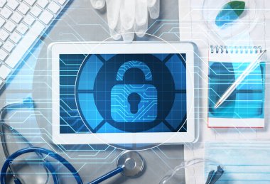 Tablet PC ve tıp araçları 