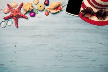 Yaz nesneler için tatil kavramı