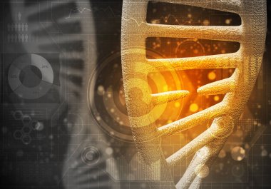 DNA molekülleri arka plan 