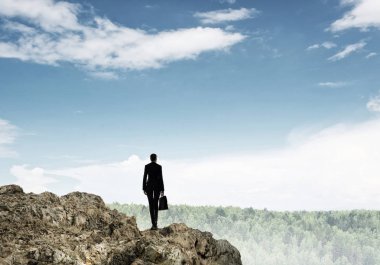 Başarı kavramı zirvesine ulaşmak 