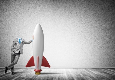 işadamı baş olmadan