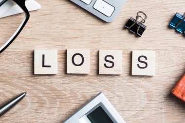 İş ve pazarlama kavramsal word 