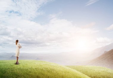 Başarı kavramı zirvesine ulaşmak