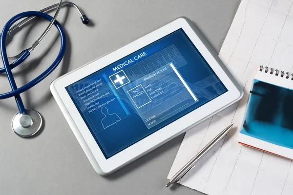 Digitale technologieën in de geneeskunde concept — Stockfoto
