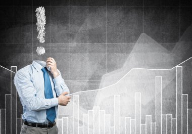 Ünlem işareti ile meçhul iş adamı