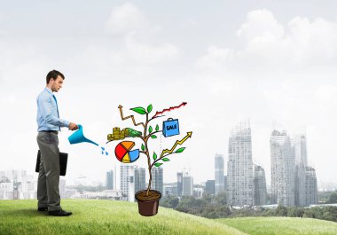 yatırım ve finansal büyüme kavramı