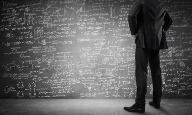 Alt görünümü işadamı 