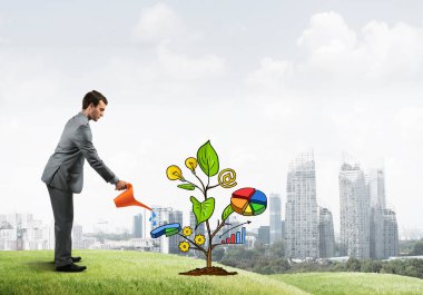 yatırım ve finansal büyüme kavramı