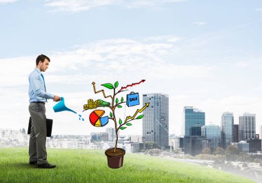 yatırım ve finansal büyüme kavramı