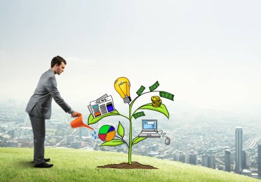 yatırım ve finansal büyüme kavramı