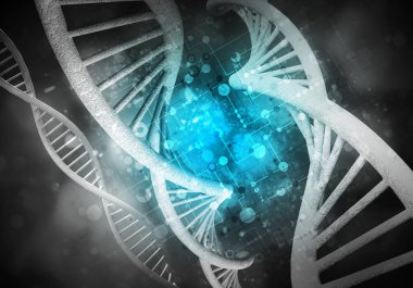 DNA molekülleri arka plan 